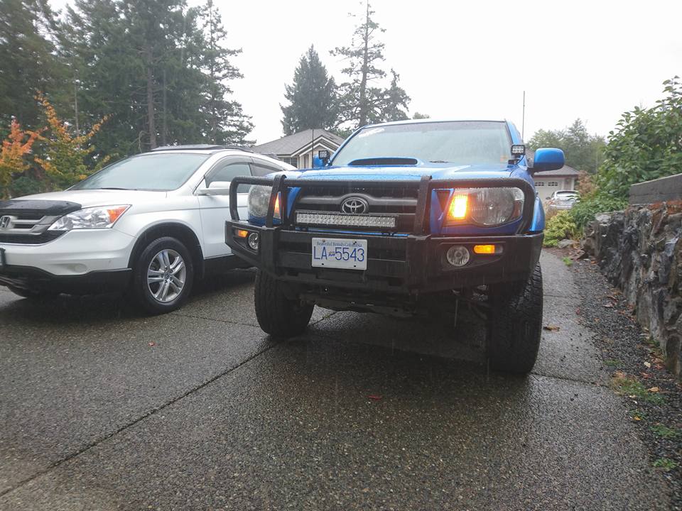 New bumpers upgrade complete! Vancouver Island Off Road
