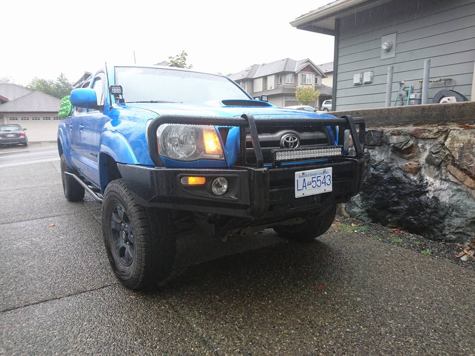 New bumpers upgrade complete! Vancouver Island Off Road