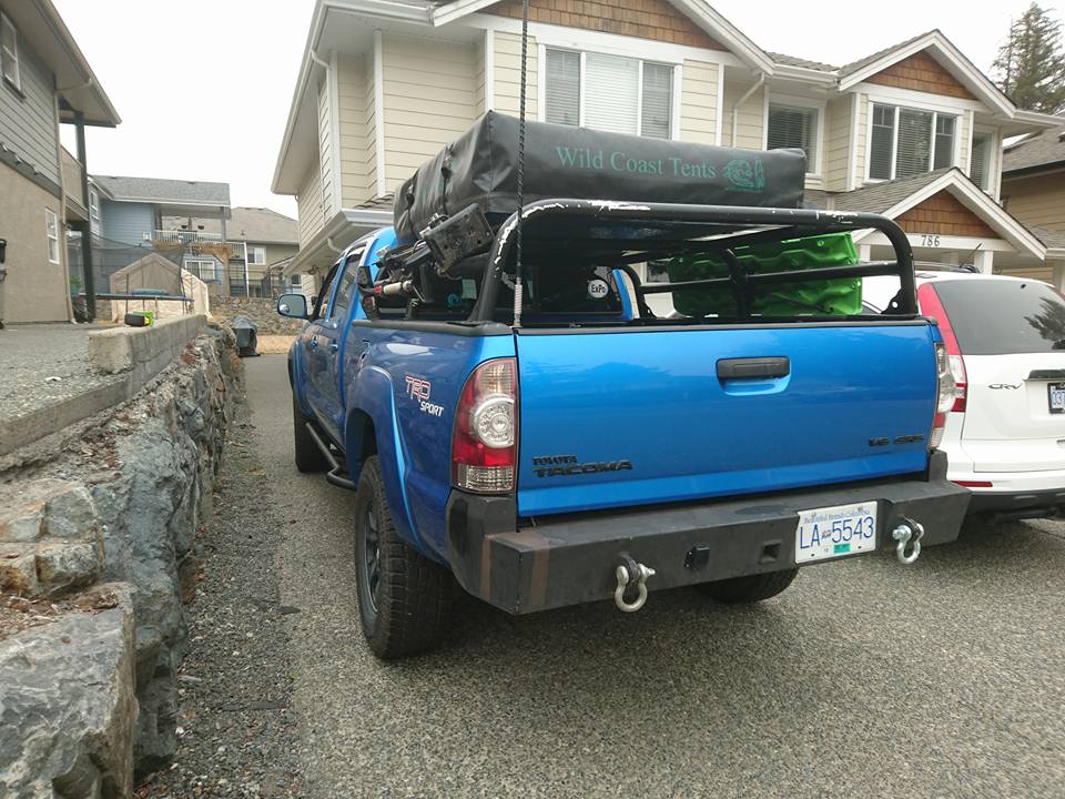 New bumpers upgrade complete! Vancouver Island Off Road