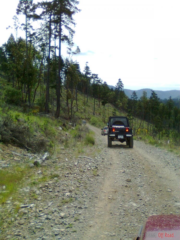 Easy trails Vancouver Island Off Road