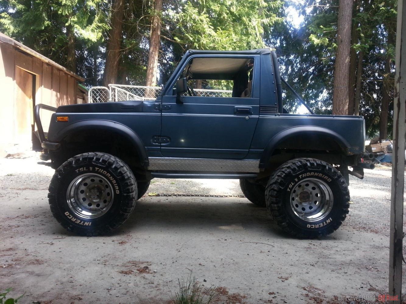 Lifted Suzuki Samurai 4x4 Vancouver Island Off Road