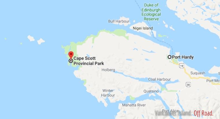 Port Hardy To Cape Scott Vancouver Island Off Road