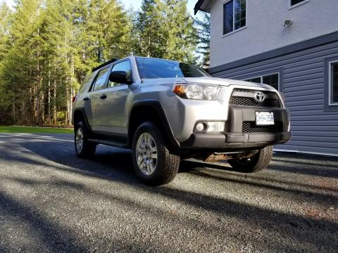 5th gen 4Runner OME suspension lift installed