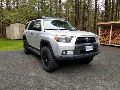 5th gen 4Runner MB TKO rims KM2 tires