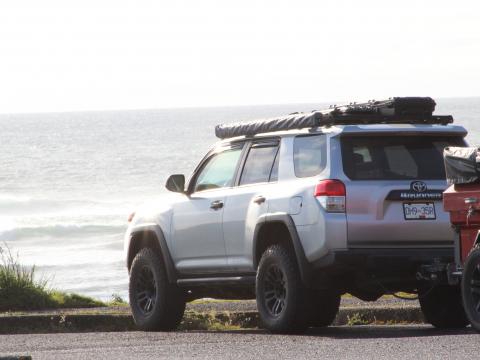 5th gen 4Runner overlanding North America - Oregon coast