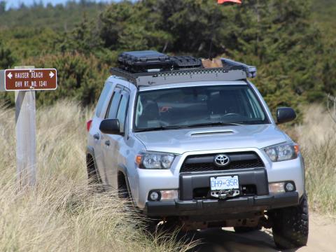 5th gen 4Runner overlanding North America - Sand Dunes, Southern Oregon