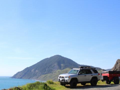 5th gen 4Runner overlanding North America - Gold Beach, Oregon