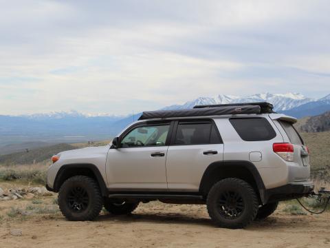 5th gen 4Runner overlanding North America - Nevada mountains