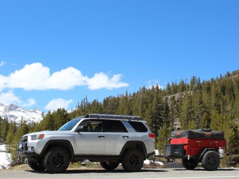 5th gen 4Runner overlanding North America - YosemiteNational Park, California