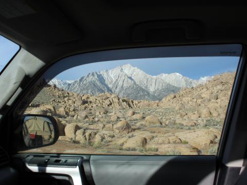 5th gen 4Runner overlanding North America - Alabama hills, California