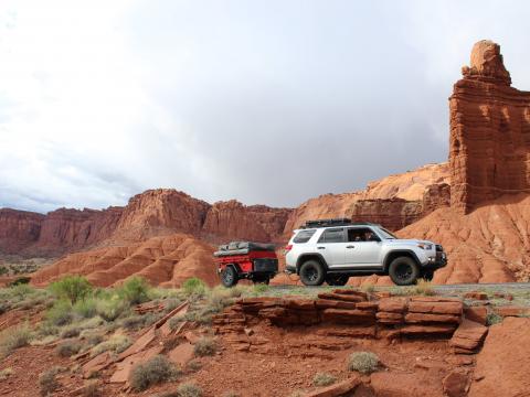 5th gen 4Runner overlanding North America - Capitol Reef National Park, Utah