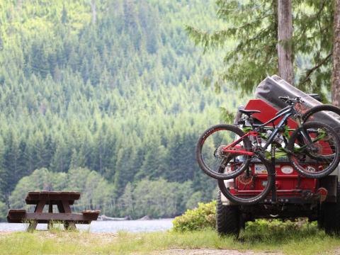 5th gen 4Runner overlanding North America -Camping @ Vernon Lake, Woss, British Columbia