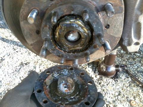 ifs toyota 4runner broken front axle