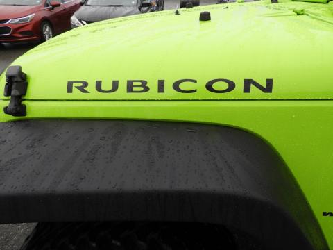 Gecko Green Jeep JK Rubicon