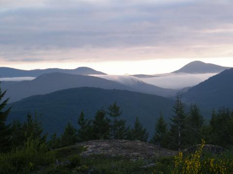 Skutz Falls to Tadjiss Lake, and camping with a view