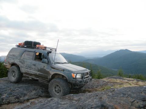 Skutz Falls to Tadjiss Lake, and camping with a view