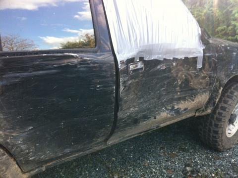 toyota 4runner side damage