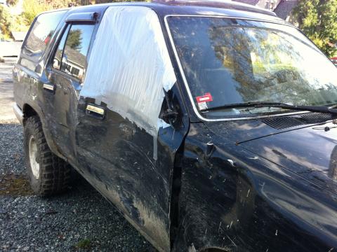 toyota 4runner side damage