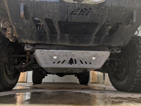 5th gen 4runner greenlane aluminum skid plate