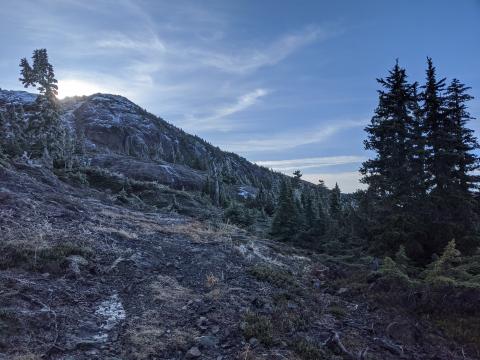 Mt Arrowsmith Vancouver Island BC mountain view