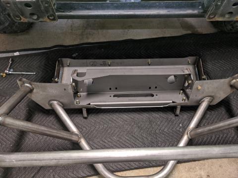 Motobilt Crusher series bumper bare steel