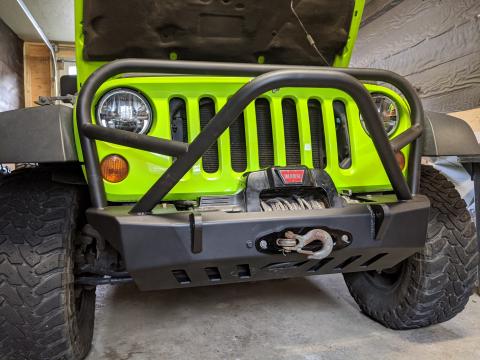 Motobilt Crusher series bumper powdercoated black