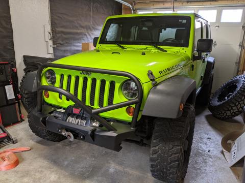 Motobilt Crusher series bumper powdercoated black