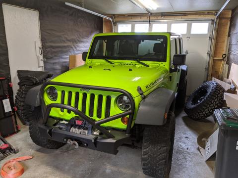 Motobilt Crusher series bumper powdercoated black