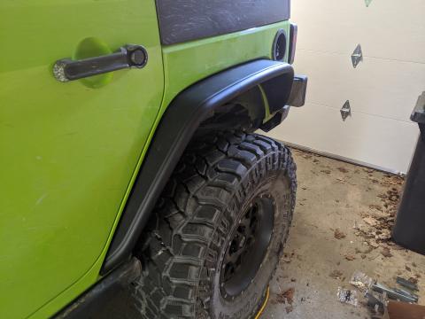 Poison Spyder Crusher fender flares