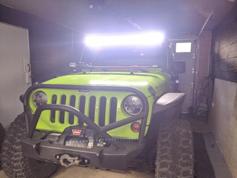 Jeep JK Aries 50" LED light bar