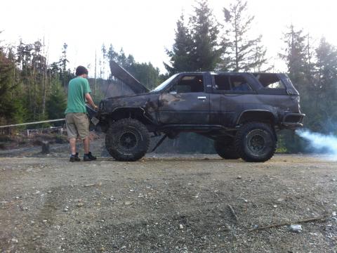 wrecked 1st gen 4runner