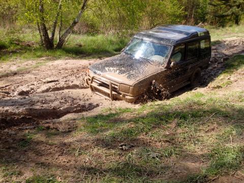 Visiting offroader