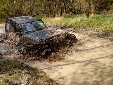 Visiting offroader