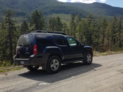 Renfrew Rd, past koksila river provincial park