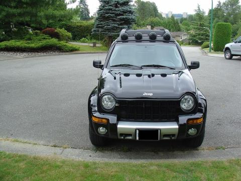 2003 Jeep Liberty Running Boards, Roof Basket, Head Rest, Light Covers 