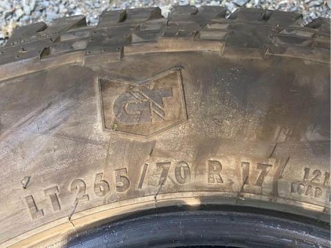 General Grabber A/TX LT265/70R17 Load E Tires