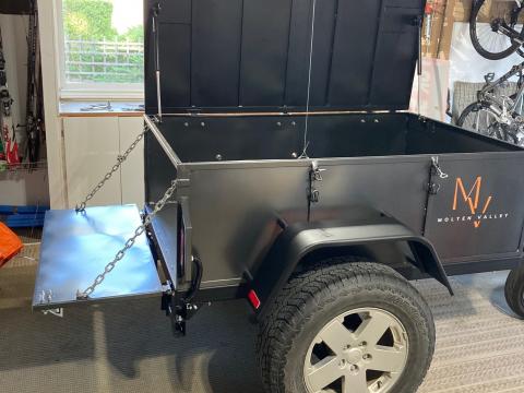 Back Country camping utility trailer