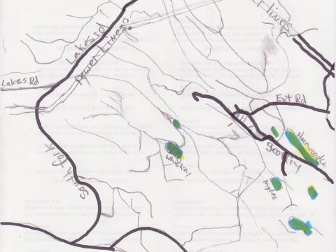 whiskey lake extion ridge map