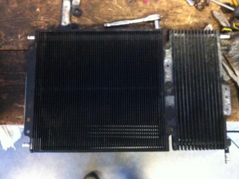 Tranny and power steering cooler