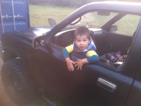 New rubber/ rims and the next generation of die-hard Yota fans. 
