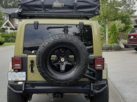 2013 AEV Jeep JK Rubicon Unlimited 4 Door, 6 speed In Rare Commando Green