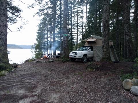 Pye Lake, north of Campbell River