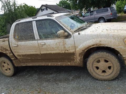 muddy day