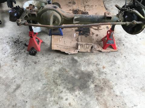 My sas axle going to rebuild it and put some gussets on 