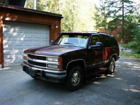 1995 Chev Tahoe 6.5 Turbo Diesel 2DR 4x4 Z71