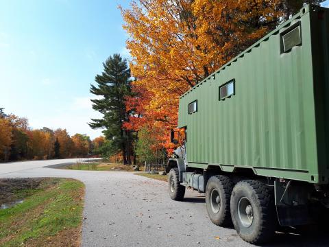 Heading west from Ontario 